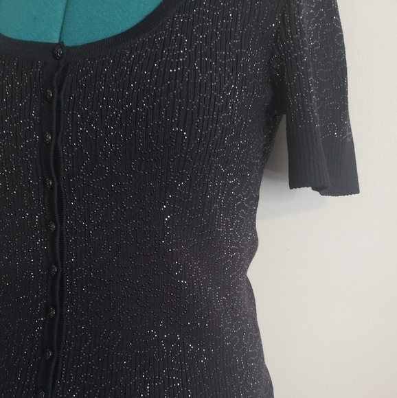 St. John Evening By Marie Gray Short Sleeve Sweater - Picture 4 of 12